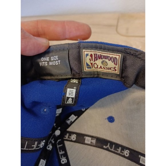 Golden State Warriors New Era 9FIFTY Snapback Adjustable Hat - Hardwood THE CITY - Picture 3 of 4